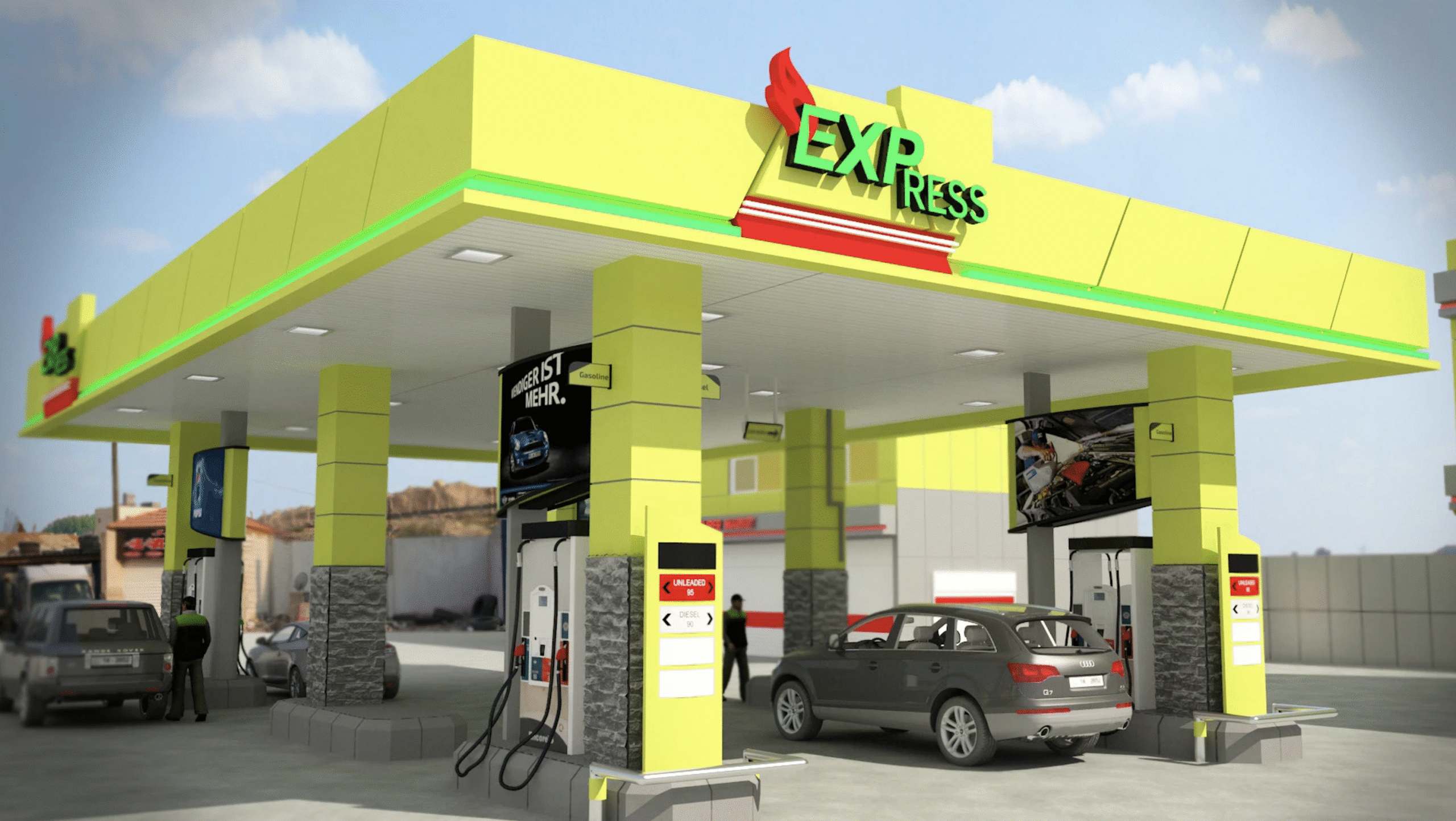 Façade en Alucobond